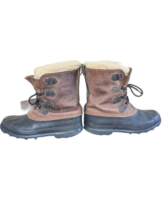 Sorel Men\'s Vintage Bighorn Leather Waterproof Winter Boots - Size 12 main image 8